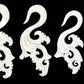 Beautiful Swans Bone Hanger Organic Body Jewelry - 3mm-6mm - Price Per 1