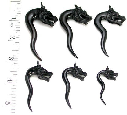 Dragons Head Hanger Organic Horn Body Jewelry - Price Per 1 - Painful Pleasures