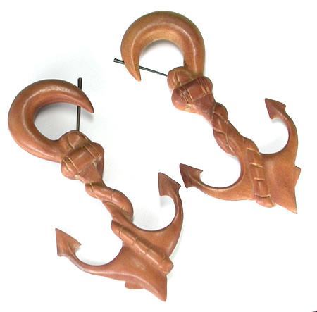 Saba Wood Anchor Hanger — Price Per 1
