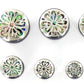 Magnificent .925 Silver Cap Horn Organic Plug 12mm-24mm - Price Per 1