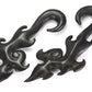 TRIBAL ETIC Hanger Black Wood Natural Body Jewelry 4mm - 1/2" - Price Per 1 - Painful Pleasures