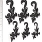 TRIBAL ETIC Hanger Black Wood Natural Body Jewelry 4mm - 1/2" - Price Per 1 - Painful Pleasures