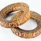 Coconut Wood Tunnel - Organic Body Jewelry 5mm up to 51mm - Price Per 1