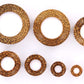Coconut Wood Tunnel - Organic Body Jewelry 5mm up to 51mm - Price Per 1