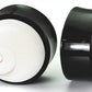 Shiva Eye Shell Inlayed on a Horn Plug Organic Body Jewelry 12mm - 31mm - Price Per 1
