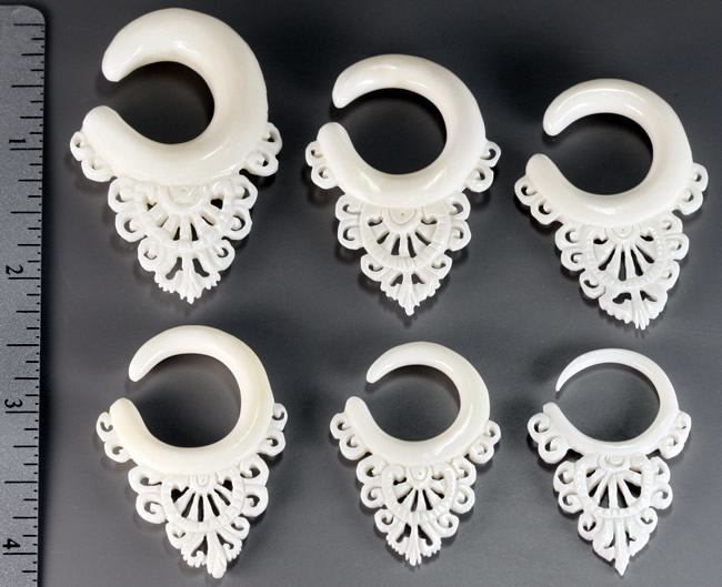Natural Bone Doily Hanger — Price Per 1 | PainfulPleasures