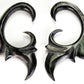 BLACK Mother of Pearl RAVING Hanger Organic Jewelry - 2mm - 8mm - Price Per 1