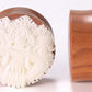 Resin MASK Face Inlayed on Saba Wood Organic Plug Body Jewelry 16mm - 30mm - Price per 1