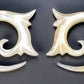 Mother of Pearl LOOPY Hanger Organic Jewelry - 2mm - 8mm - Price Per 1