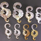 Mother of Pearl DRAKE Hanger Organic Jewelry - 2mm - 9.5mm - Price Per 1