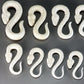 White Snake Bone Hangers (Full)