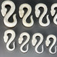 White Snake Bone Hangers (Full)