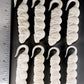 4 SKULLS Carved from Bone - 1.5mm - 8mm - Price Per 1