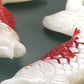 Mother of Pearl KOI FISH Hanger Organic Jewelry - 2mm - 9.5mm - Price Per 1