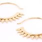 18g Gold Plated Fismo Earrings — Price Per 2