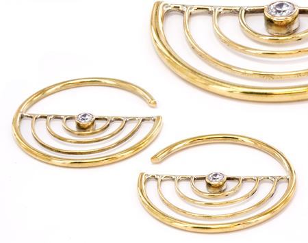 12g Bronze Corkey Earrings — Price Per 2