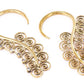 12g BRONZE SERPENTINE Style Earrings - Price Per 2
