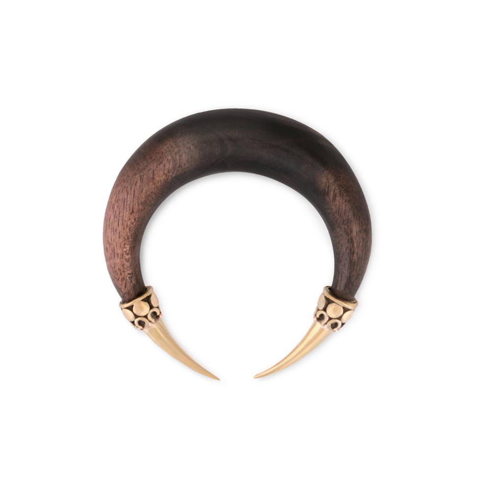 Bronze Double Points Areng Wood Pincher — Price Per 1 (Thumbnail)