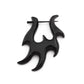 Tribal Horn Stirrup Hanger Earrings – Pair