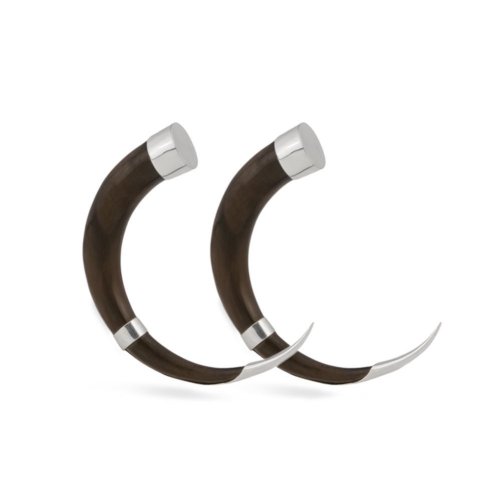 Silver Accented Sono Wood Talon