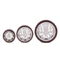 Mother of Pearl Octopus Inlaid Sono Wood Pair
