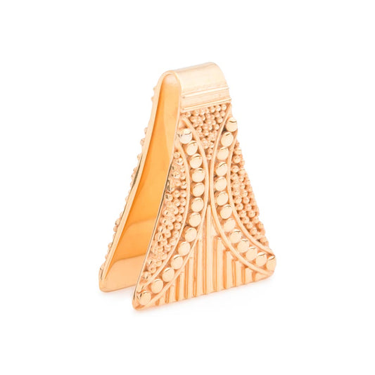 Golden Rain Gold Plated Brass Ear Weight — 15mm–35mm — Price Per 1