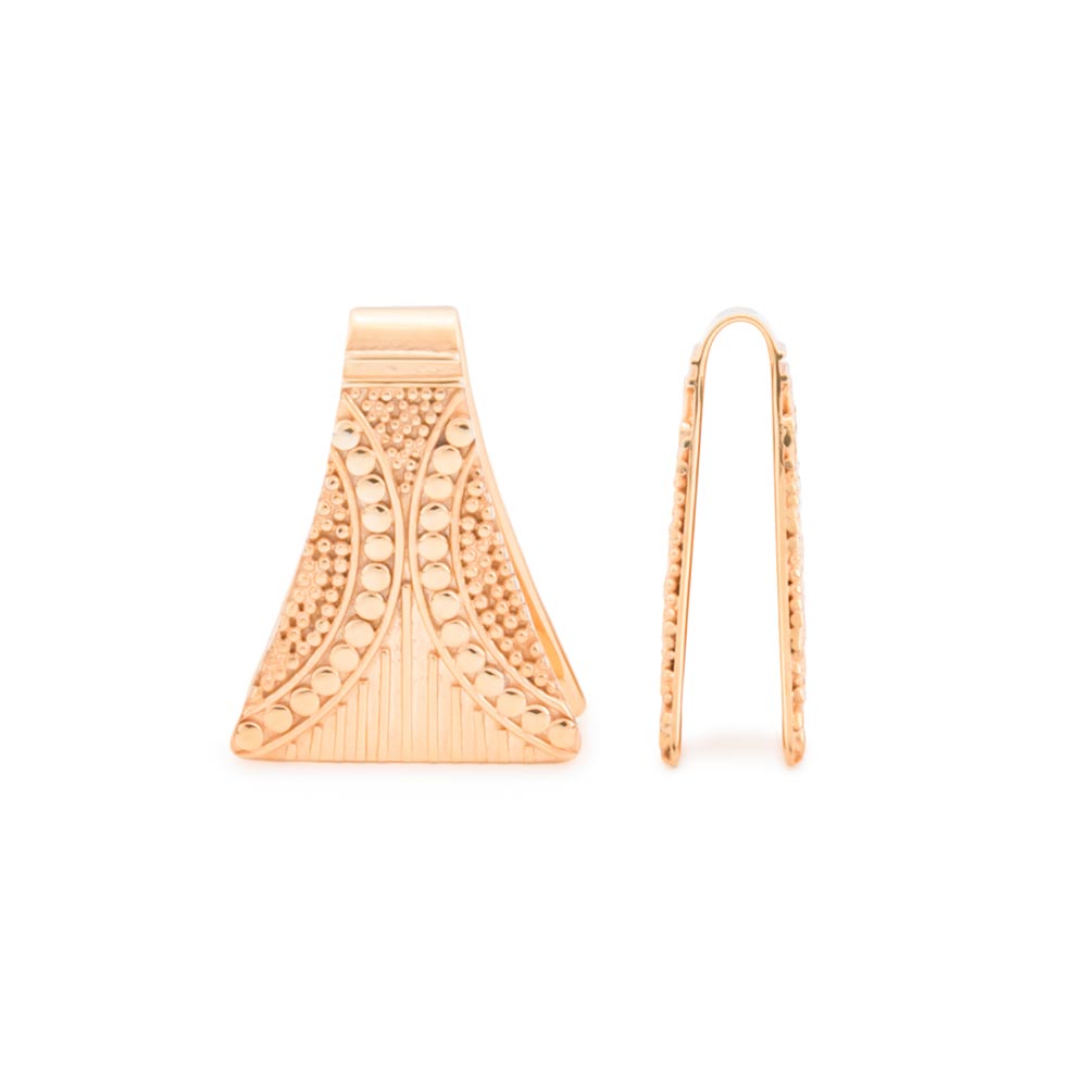 Golden Rain Gold Plated Brass Ear Weight