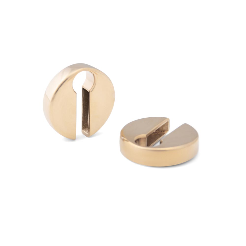 Keyhole Brass Ear Weight — Price Per 1 (up)