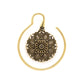 10g Mandala Brass Hanger Earrings — Price Per 2