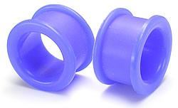 True Blue Silicone Tunnel by Kaos Softwear — 4g up to 2" — Price Per 1