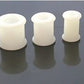 White Silicone Plugs Size Chart