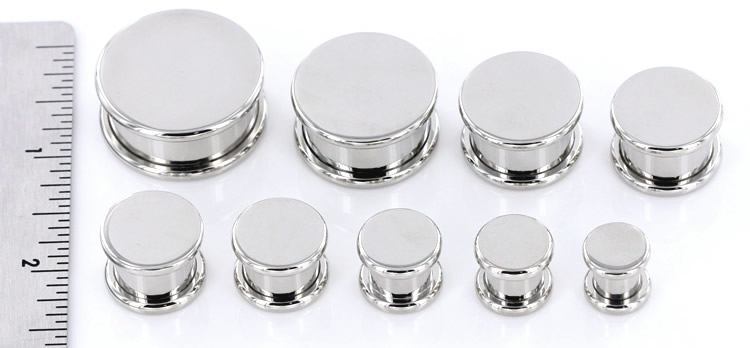 Stash Plug BOX Plugs Steel Threaded Hollow Center STASH 8mm - 26mm - Price Per 1