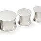 Solid Steel Double Flared Saddle Plugs - Price Per 1