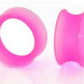 Hot Pink Silicone Skin Eyelet by Kaos Softwear — 10g up to 1" — Price Per 1