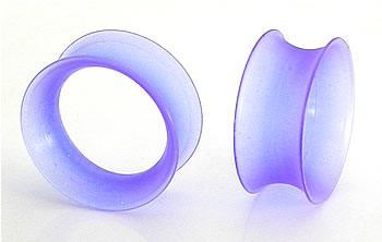 Ultra Violet Silicone Skin Eyelet by Kaos Softwear — 10g up to 1" — Price Per 1