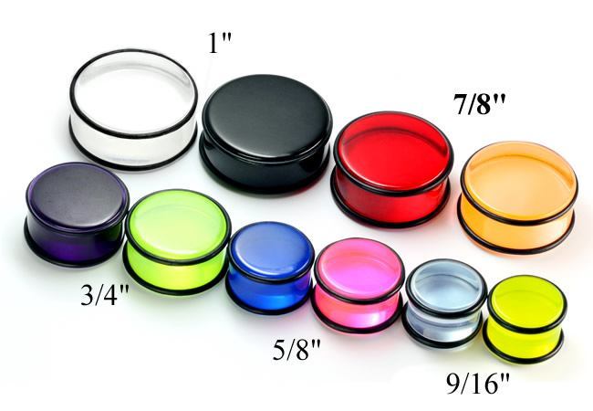 9/16" up to  1" UV SOLID PLUGS - Price Per 1