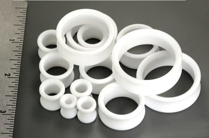 PTFE Double Flare Plugs from 2g up to 3" - Price Per 1 - Painful Pleasures