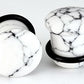 Top Hat WHITE PINE STONE Plug with Black Oring - 8g - 9/16" - Price Per 1