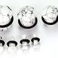 Top Hat WHITE PINE STONE Plug with Black Oring - 8g - 9/16" - Price Per 1