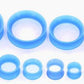 Teal Silicone Skin Eyelet by Kaos Softwear — 10g up to 1" — Price Per 1 - Painful Pleasures