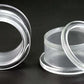 Clear Acrylic Threaded Tunnel — Price Per 1