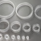Clear Acrylic Threaded Tunnel — Price Per 1