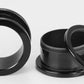 Black Acrylic Threaded Tunnel - 6g up to 2â - Price Per 1