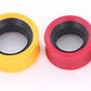 Blue with Black Inlay PROPYLUX Double Flare Plugs from 7/8" up to 1-3/8" - Price Per 1