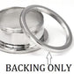 BACKING ONLY For Threaded Tunnels 10g to 1" - Price Per 1 - Painful Pleasures