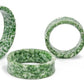 EMERALD Green  Double Flare Hollow Plugs 28mm - 50mm - Price Per 1
