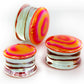 CREAMSICLE Front Glass Double Flare Plugs - Price Per 1