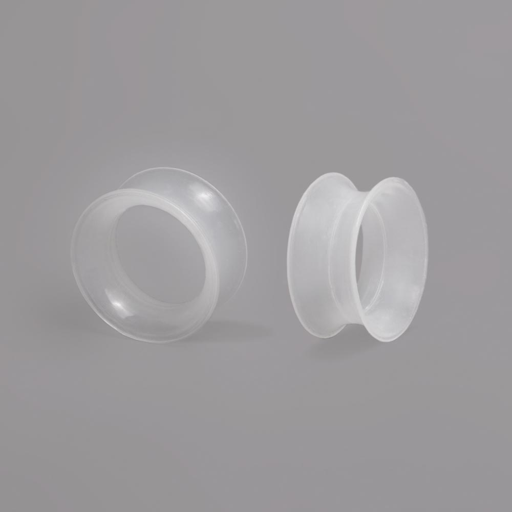 Clear Silicone Eyelet Tunnel — Price Per 1