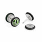 16g Green Eye Fake Plug — Price Per 1