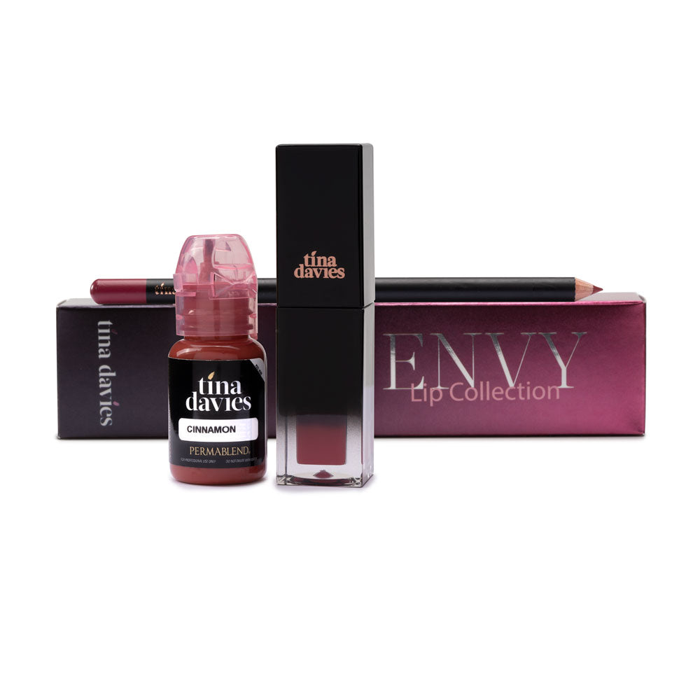 Tina Davies Lip Trio  — Perma Blend — Cinnamon